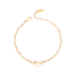 Interlocking Mini Heart Bracelet