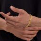 8mmCubanBracelet-SLV_Gold