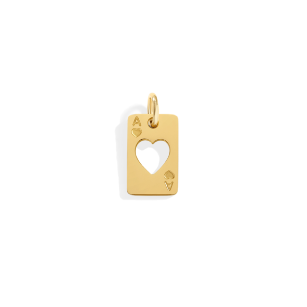 Ace of Hearts Charm