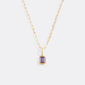 BaguetteBirthstoneCharmNecklace_Feb