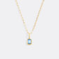 BaguetteBirthstoneCharmNecklace_March