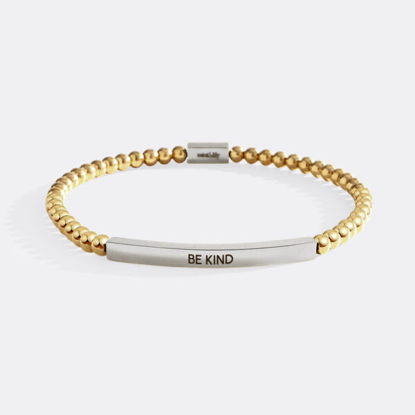 BeKindGoldbeadssilverplate