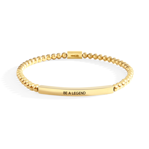 Be a Legend Beaded Inspire Bracelet