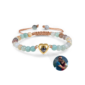 BeadedHeartPhotoBraceletAmazonite