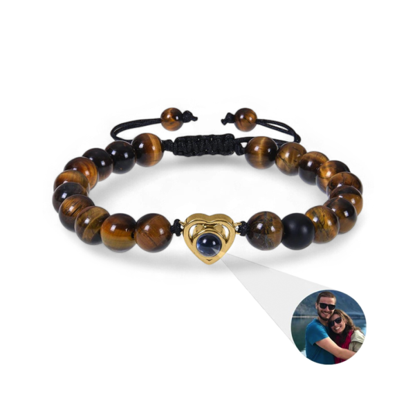 BeadedHeartPhotoBraceletTiger_sEye