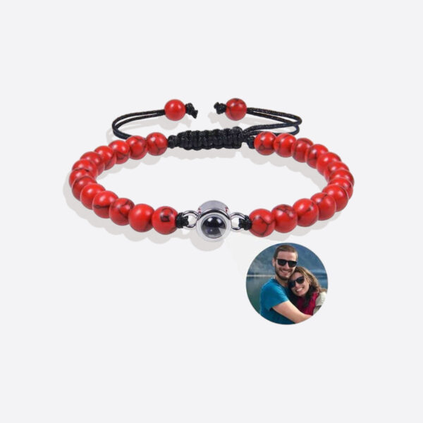 BeadedPhotoBraceletRedMarble_silver_2