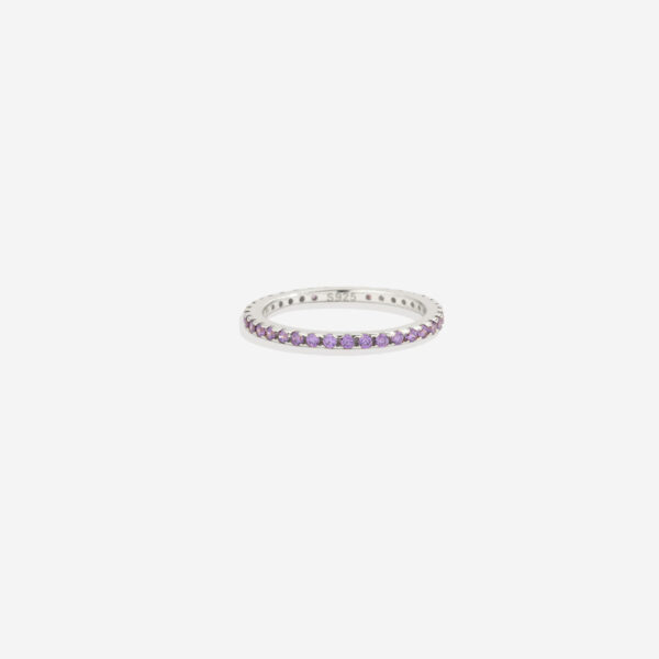 BirthstoneEternityStackingRing_6silver