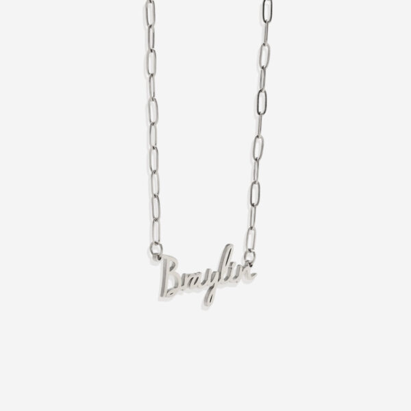 BoxChain_PaperclipChainVariantsofFairyNameNecklace_16silver