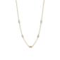Dainty Crystal Station Necklace