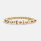 Custom_Rainbow_Letter_Gold_Disc_Bead_Bracelet_3