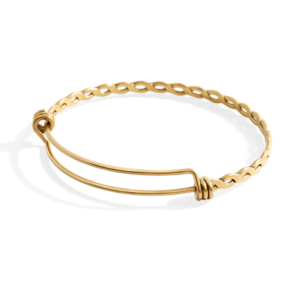 Dainty Adjustable Braided Bangle