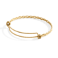 Dainty Adjustable Braided Bangle