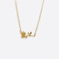 DaintyBirthFlowerNecklaceJanuaryCarnation