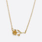 DaintyBirthFlowerNecklaceOctoberCosmo