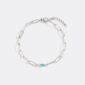 DaintyBirthstoneBaguettePaperclipBracelet_1silver