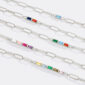 DaintyBirthstoneBaguettePaperclipBracelet_5silver