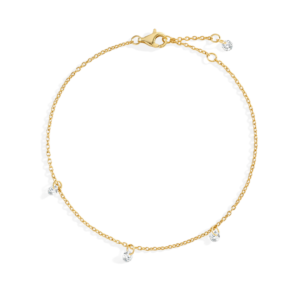 Dainty Diamond Station Bracelet