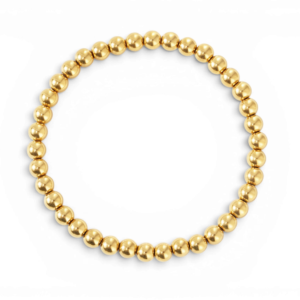 Dainty Gold Beaded Bracelet