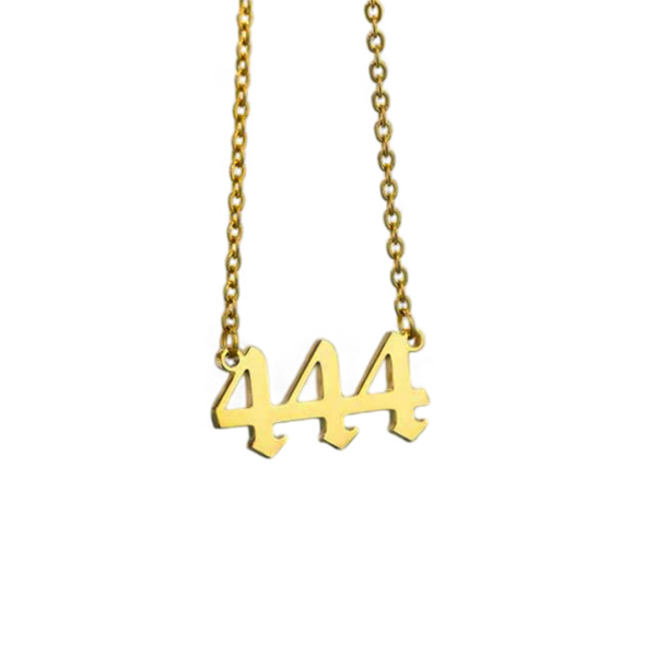 Dainty Angel Number Necklace
