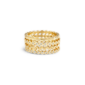 Dainty Gold Mini Ring Set
