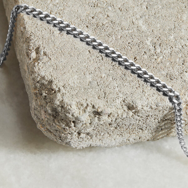 EVVER_Lifestyle_5mm_CubanChainNecklace111_Silver