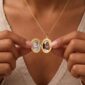 EngravedOvalPhotoLocketNecklace-model-1