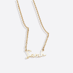 FairyKidsNameNecklacegold