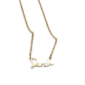 Fairy Name Necklace – Close Fit