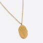 GoldBirthFlowerPendantNecklaceSeptemberAster