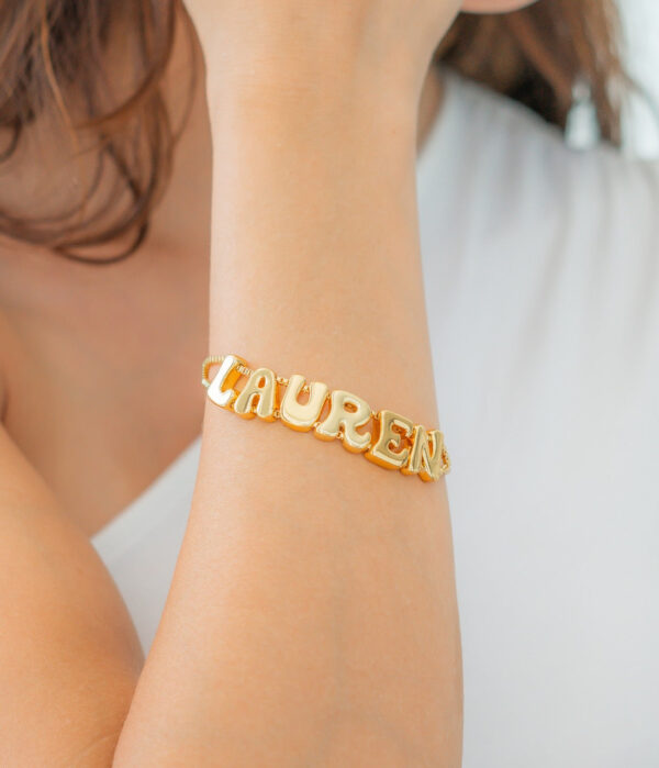 GroovyAdjustableChainNameBracelet_7 GroovyAdjustableChainNameBracelet_7