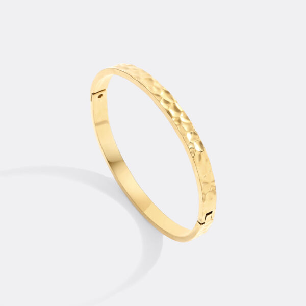HammeredGoldCuffBracelet_2