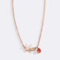 HandmadeBirthstoneNameNecklace-January-rgold