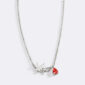HandmadeBirthstoneNameNecklace-January-silver