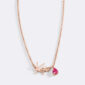 HandmadeBirthstoneNameNecklace-July-rgold