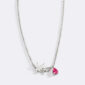 HandmadeBirthstoneNameNecklace-July-silver