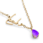 HandmadeBirthstoneNameNecklace-June