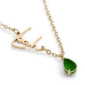 HandmadeBirthstoneNameNecklace-May