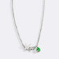 HandmadeBirthstoneNameNecklace-May-silver