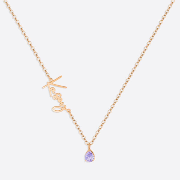Handmade_Birthstone_Name_Necklace_rosegold_June_1