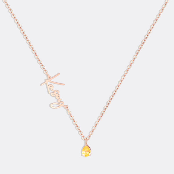 Handmade_Birthstone_Name_Necklace_rosegold_November_1