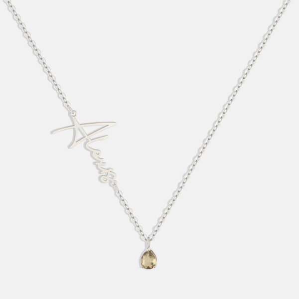 Handmade_Birthstone_Name_Necklace_silver_August_1_c5d03205-0597-45a7-a66a-8af73304ae70
