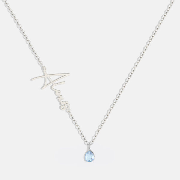 Handmade_Birthstone_Name_Necklace_silver_December_1