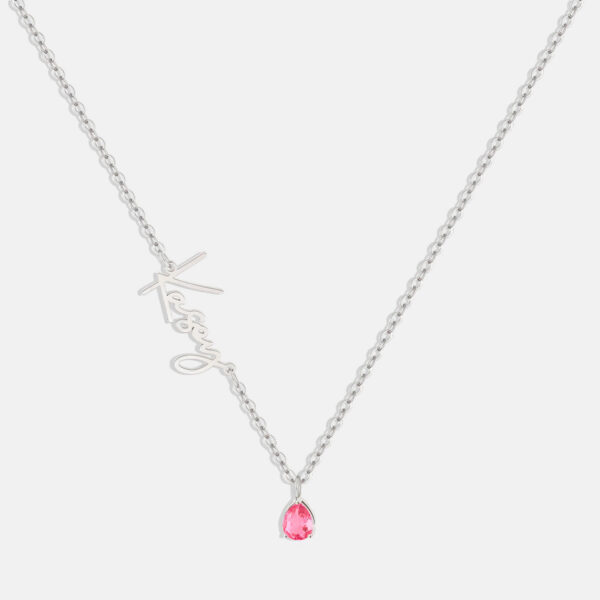 Handmade_Birthstone_Name_Necklace_silver_July_1