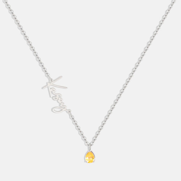 Handmade_Birthstone_Name_Necklace_silver_November_1
