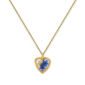 Handmade Pressed Flower Photo Heart Locket