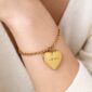 HeartPhotoLocketBracelet-model-2