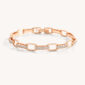 InterlockingDiamondPaperclipbraceletRG