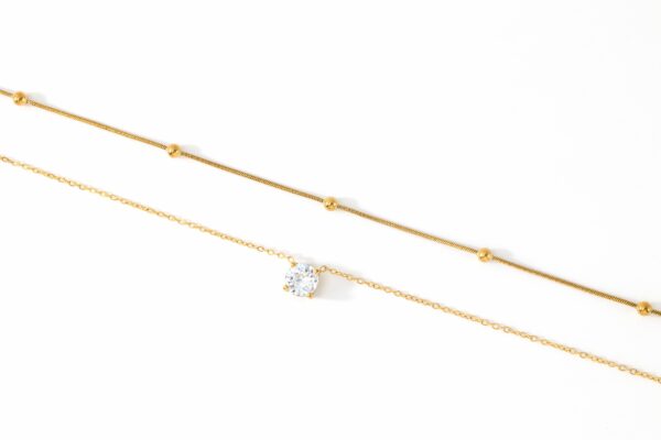 LayeredDoubleChainNecklace-flatlay LayeredDoubleChainNecklace-flatlay