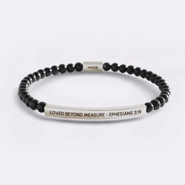 LovedBeyondMeasure-Ephesians3-19blackonyxsilver