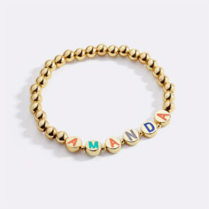 ML-CustomRainbowLetterGoldDiscBeadBraeclet-01